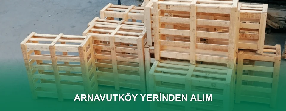 Arnavutköy Yerinden Palet Toplama